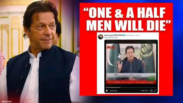 Imran Khan says 'Covid will claim only one-&-half-men'; netizens don't know what to think Imran khan