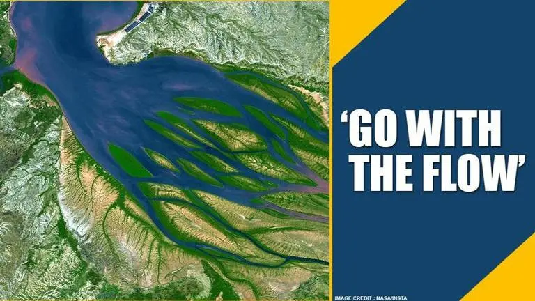 NASA posts 'feel good' space click of Madagascar coast with sapphire water, pink sediment NASA