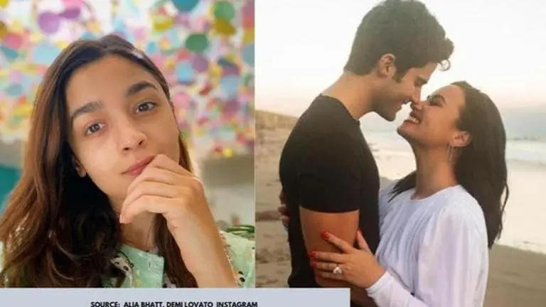 Alia Bhatt has most endearing reaction as Demi Lovato announces her engagement Alia Bhatt