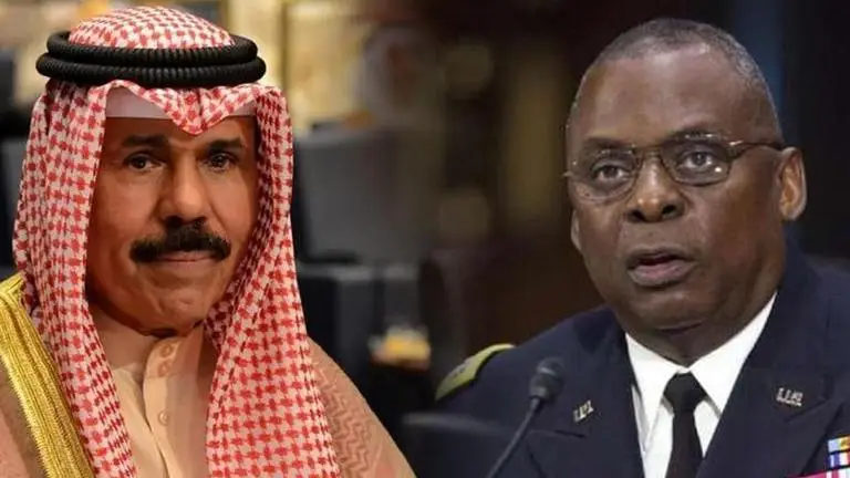 US Defense Chief thanks Amir of Kuwait for 'crucial support' in Afghan rescue mission United States