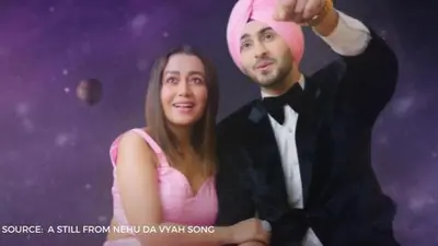 Neha Kakkar and Rohanpreet dance to 'Nehu Da Vyah' at ring ceremony, share 'Mehendi' pics neha kakkar