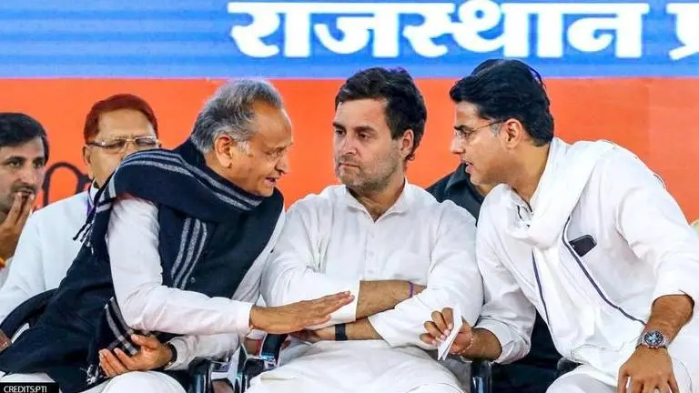 No consensus on Rajasthan cabinet expansion at Gandhi-Gehlot meeting: Sources Rajasthan, Pilot