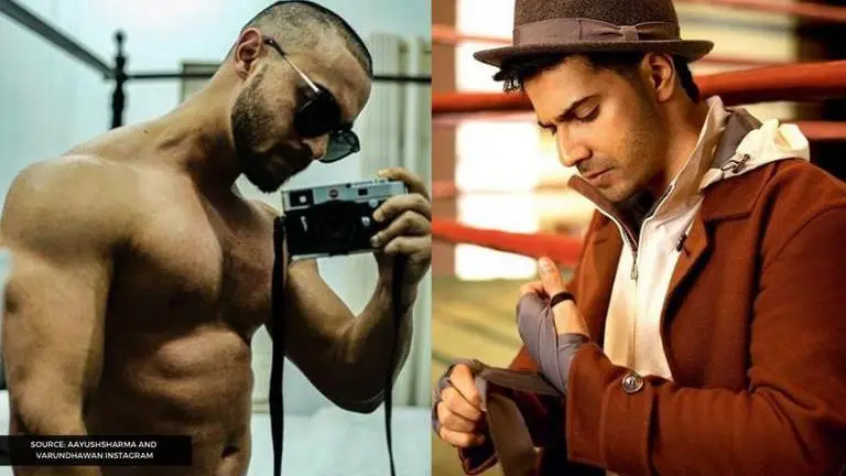 Aayush Sharma goes bald, Varun Dhawan calls him Stone Cold Steve Austin Aayush Sharma