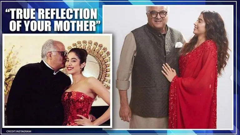 Boney Kapoor wishes daughter Janhvi Kapoor: 'You have grown up to be a beautiful person' Boney