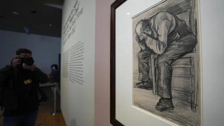 Van Gogh’s ‘new’ drawing discovered after a century, on display in Amsterdam museum Worn Out