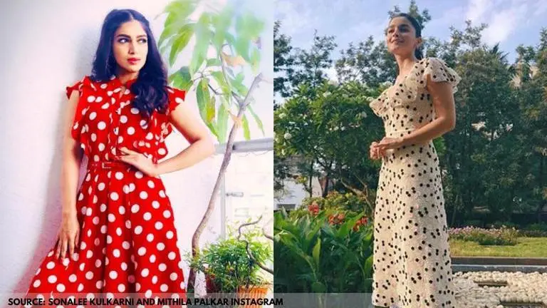 Bhumi Pednekar or Alia Bhatt, whose polka dotted dress do you like more? Bhumi Pednekar