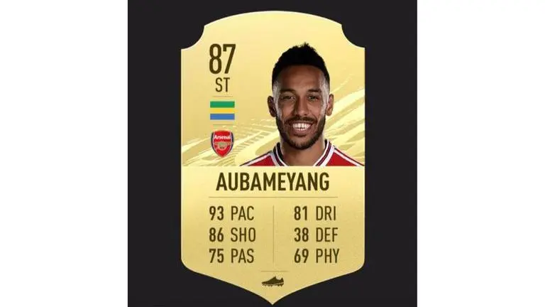arsenal fifa 21 ratings