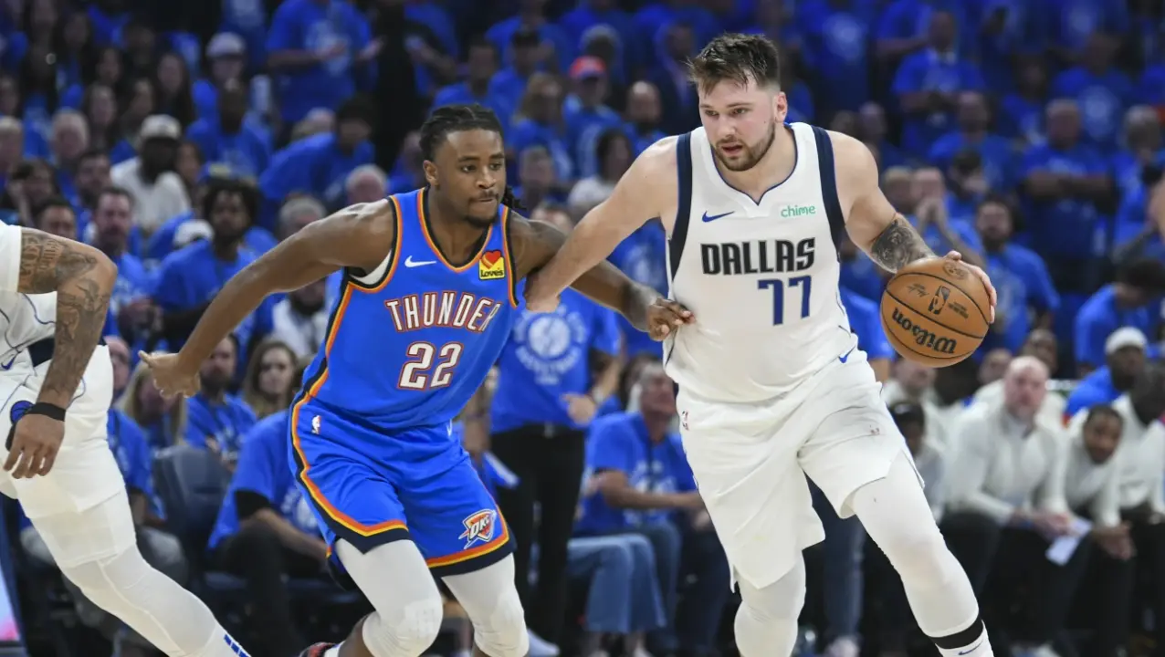 Luka Doncic pulling the strings in Dallas Mavericks game 2 win over OKC Thunder