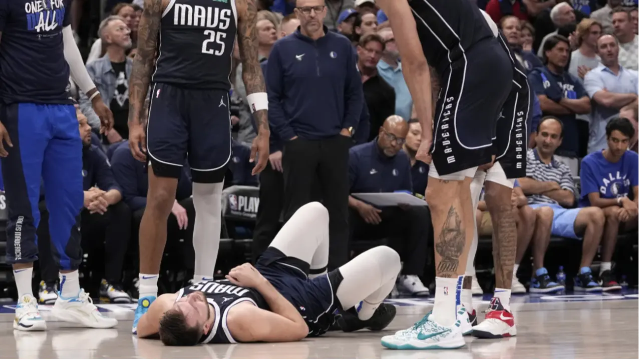 Dallas Mavericks Injury Report: Will Luka Doncic and Dereck Lively play in Game 5 vs Timberwolves? Luka Doncic down injured in Dallas Mavericks' game 3 against OKC Thunder