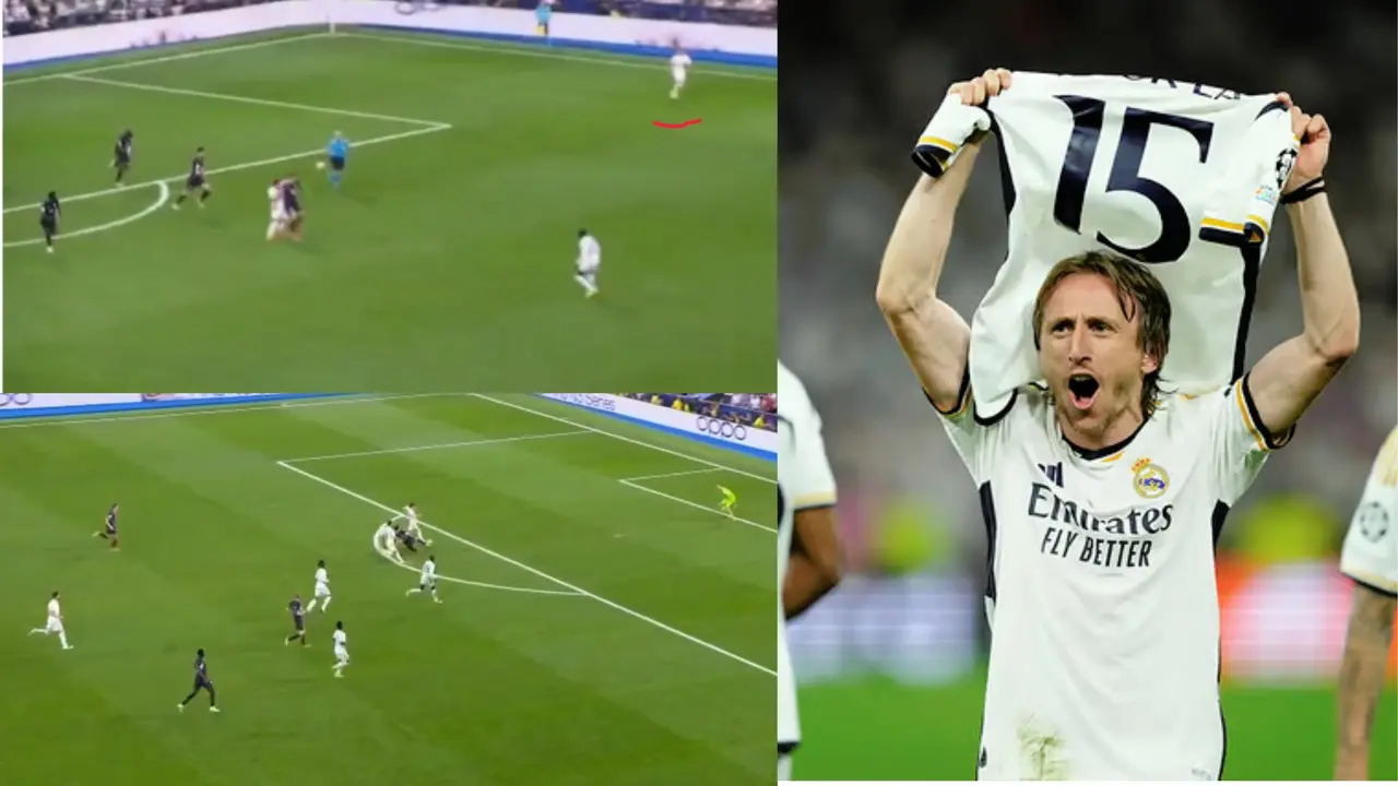 THE UNSUNG HERO: How 38 year old Luka Modric ran entire pitch to keep Real Madrid alive vs Bayern How Luka Modric kept Real Madrid alive