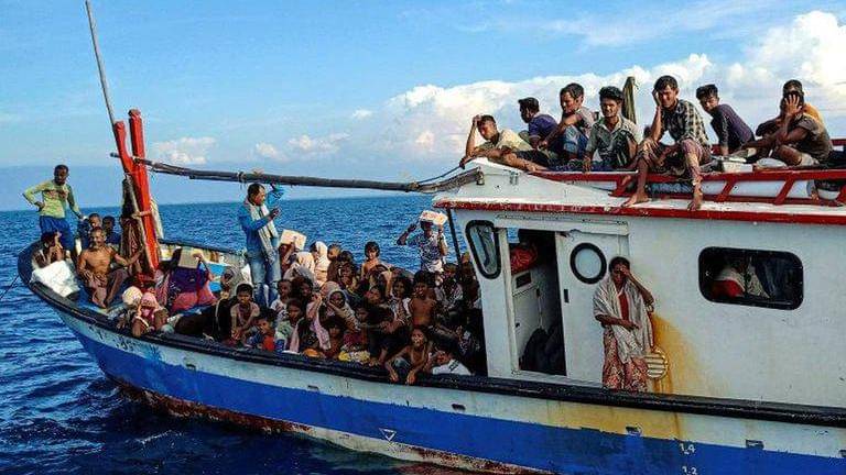 India locates rohingya refugee boat adrift at sea, provided them with food, water: unhcr