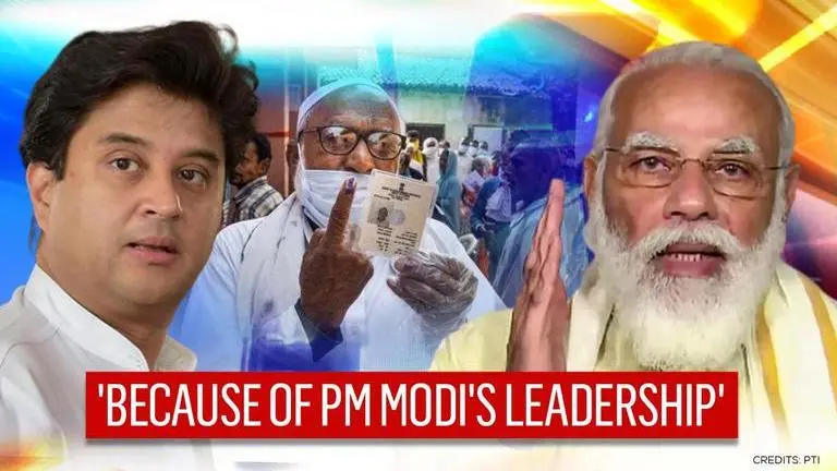 Jyotiraditya Scindia attributes Bihar & by-poll wins to PM Modi's effective leadership Bihar