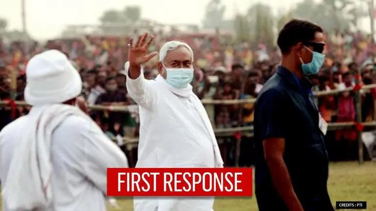 Bihar CM Nitish Kumar exults over NDA's victory; thanks PM Modi for 'continuous' support Nitish Kumar