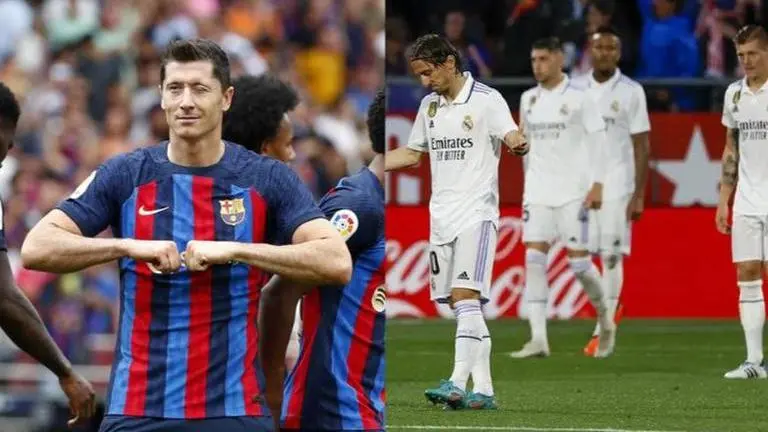 FC Barcelona and Real Madrid