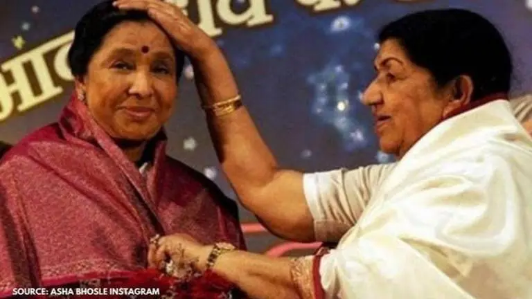 Lata Mangeshkar gets a special b'day wish from Asha Bhosle with THIS family throwback pic Lata Mangeshkar