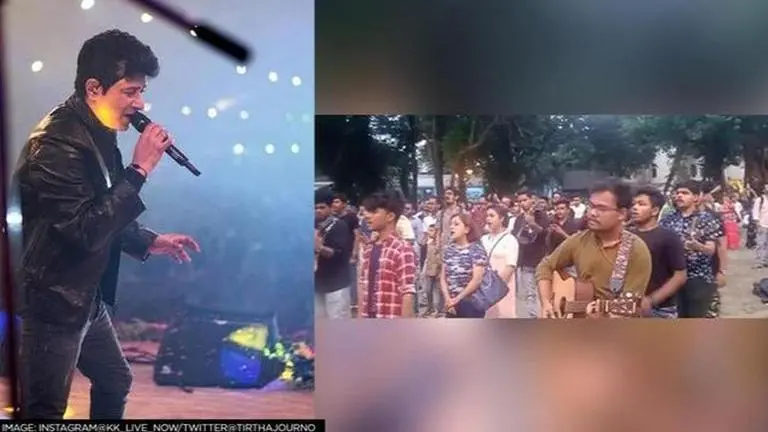 KK's death: 100 singers & guitarists from Kolkata sing 'Pal' to pay homage to late singer KK