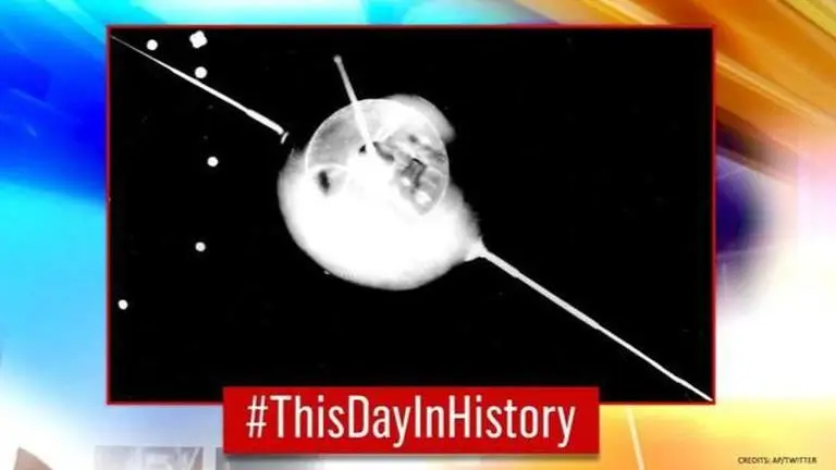 Sputnik satellite launched by Soviet Union on this day in 1957 triggered Space Race Sputnik