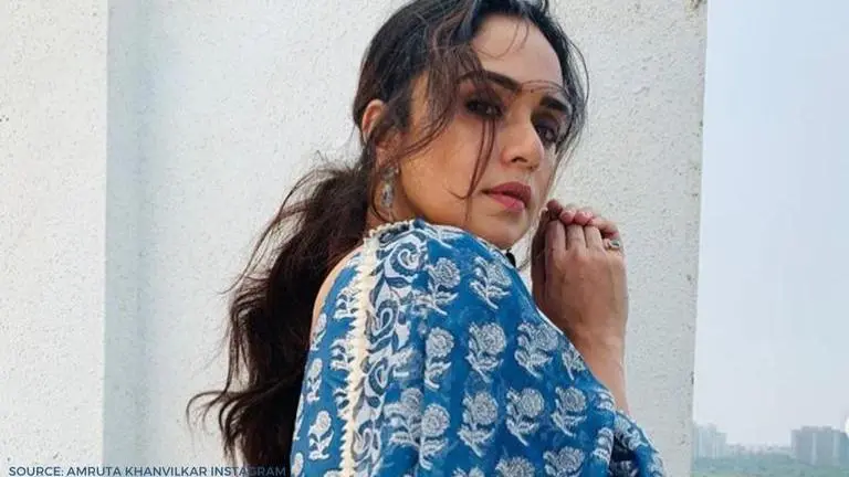Amruta Khanvilkar's workout session will surely inspire you to hit the gym Amruta Khanvilkar