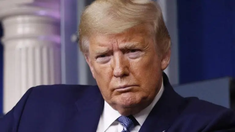 Trump tempers officials’ grave assessments with optimism