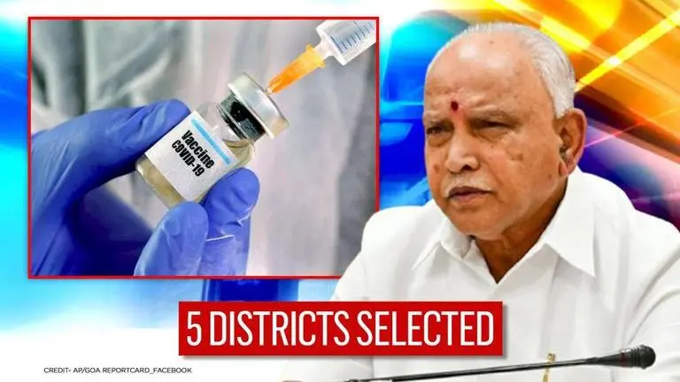 Karnataka: Bengaluru, Mysuru amongst 5 districts selected for COVID-19 vaccination dry run COVID-19