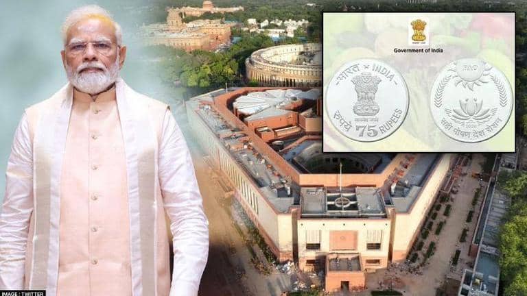 PM Modi releases special stamp, coin to mark inauguration of new ...