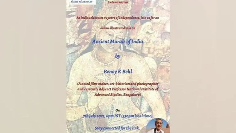 Indian Embassy in Madagascar organizes illustrative talk on 'Ancient Murals of India' Indian Embassy