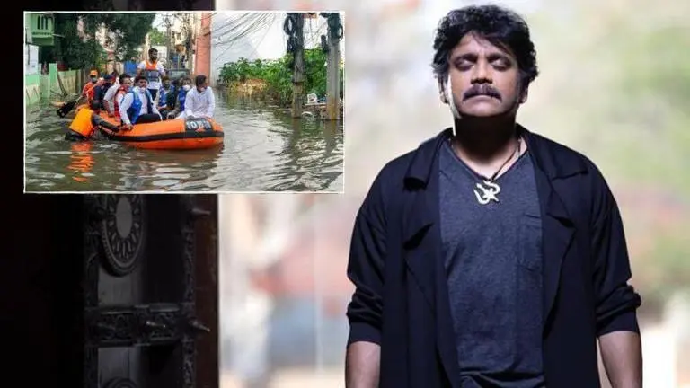 Nagarjuna donates ₹50 lakhs to Telangana CM Relief Fund to support flood-hit families Nagarjuna