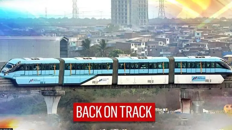 Mumbai Monorail resumes services after 7 months, internal SOP developed to tackle COVID Mumbai Monorail