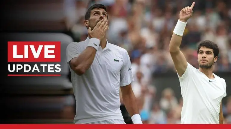 Djokovic vs Alcaraz Wimbledon 2023 Final Live Updates: Carlos Alcaraz wins Wimbledon 2023 Wimbledon 2023 men's final Novak Djokovic vs Carlos Alcaraz live score updates scorecard