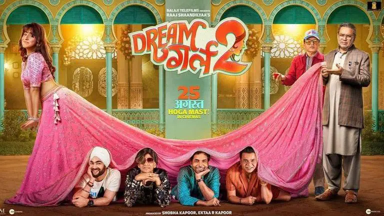 Dream Girl 2 new poster: Ayushmann Khurrana as Pooja is wooed by several lovers Dream Girl 2