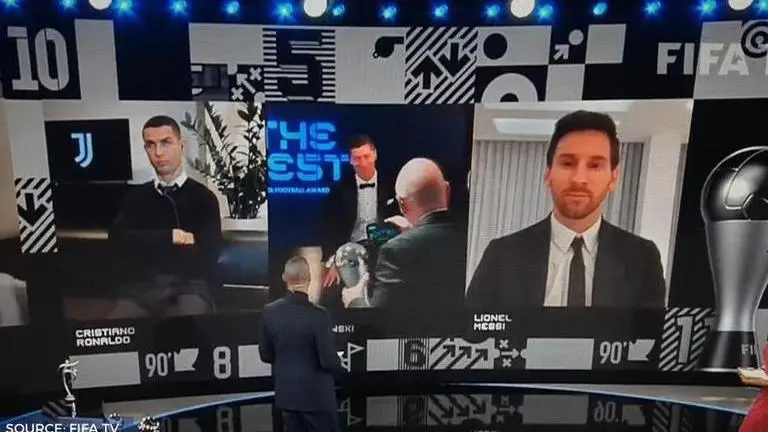 Cristiano Ronaldo has bizarre reaction after Lewandowski wins FIFA The Best Award 2020? Cristiano Ronaldo