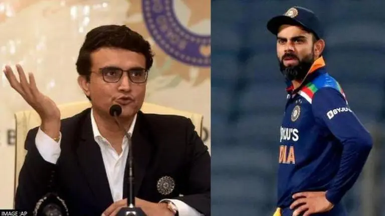 Virat Kohli refutes Ganguly's claim on being asked to stay on as India's T20I captain Virat Kohli