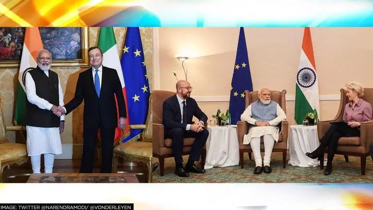 PM Modi in Rome: EU leaders, Italian PM congratulate India on 1-billion COVID vaccine feat PM Modi