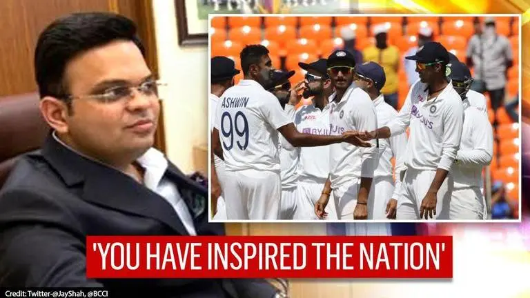 Jay Shah has motivational message for Team India on securing ICC WTC final berth Jay Shah