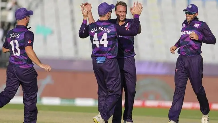 T20 WC: Berrington, Davey guide Scotland to 17-run win over PNG, inch closer to Super 12s T20 World Cup: Scotland vs PNG