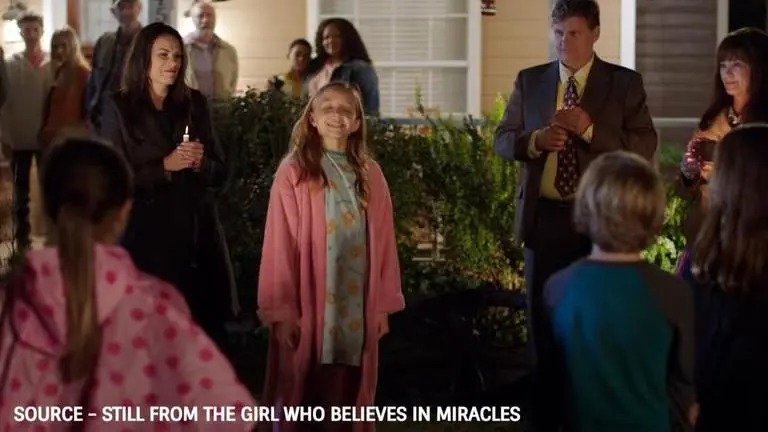 Is 'The Girl Who Believes In Miracles' based on a true story or entirely fictional? is the girl who believes in miracles a true story