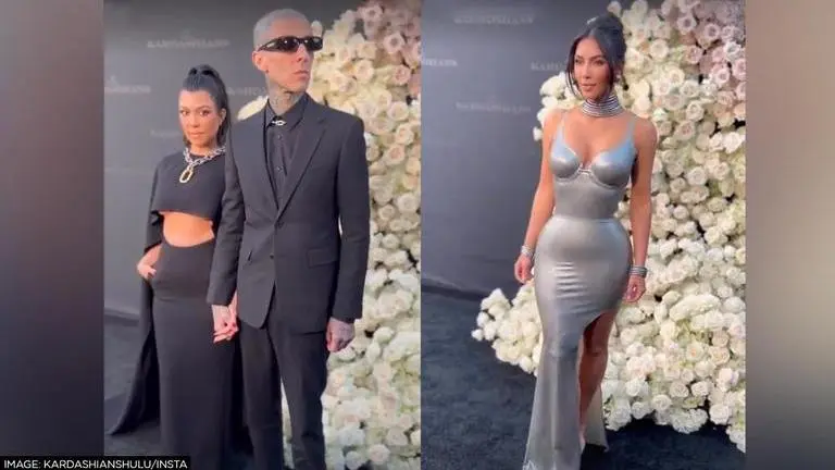 'The Kardashians' Premiere: Kim and Pete Davidson hold hands; Kourtney keeps Travis close The Kardashians