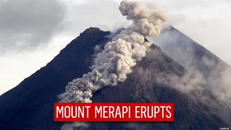 Indonesia's most active volcano erupts, lava flows 1,600 meters down the slope Indonesia