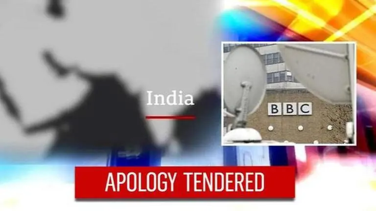 BBC apologises for 'incomplete' India map after complaint BBC