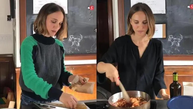 Natalie Portman's IG cookbook on how to make tasty and healthy vegan meals natalie portman
