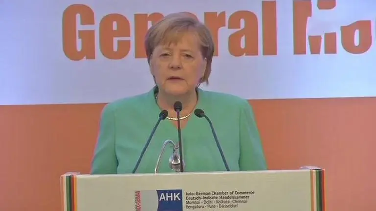 Angela Merkel: Will earmark 200 million euros for TN bus sector reform Angela