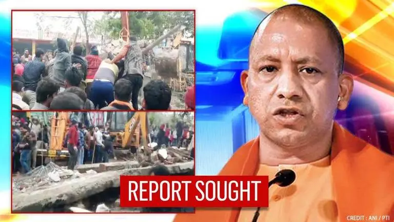 Ghaziabad: Roof collapse leaves 18 dead, rescue ops underway; UP CM announces aide Uttar Pradesh