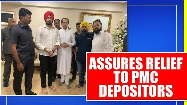Maha CM Uddhav Thackeray meets PMC depositors protesting outside Matoshree, assures help Uddhav