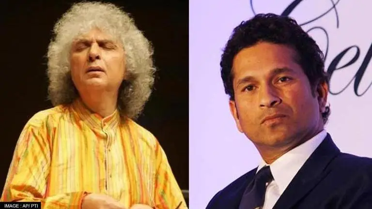 Sachin Tendulkar, Yuvraj Singh condole demise of santoor maestro Pandit Shivkumar Sharma Pandit Shivkumar Sharma and Sachin Tendulkar