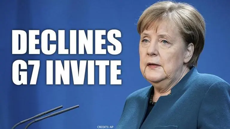 Angela Merkel declines Donald Trump's invite to attend G7 summit in Washington Angela Merkel declines Donald Trump's invite to attend G7 summit in Washington