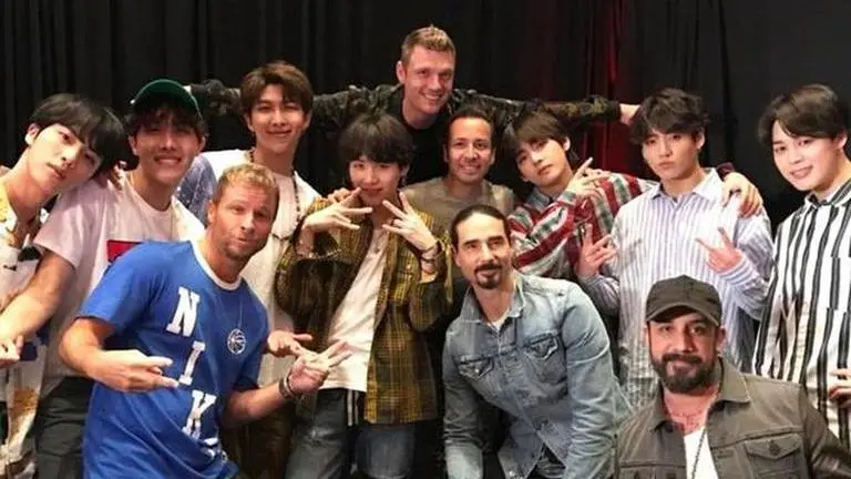 Backstreet Boys give shoutout to BTS on latest show; excited fans root for their collab Backstreet Boys, BTS