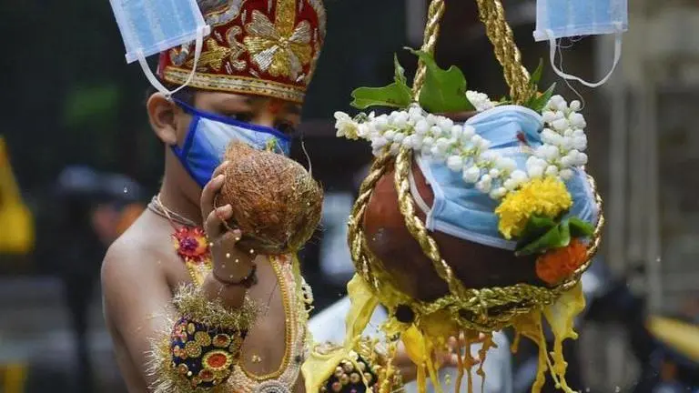Janmashtami celebrated amid COVID-19 restrictions