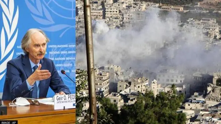 UN envoy discusses Syrian Constitutional Committee meeting with FM Faisal Mekdad Syria