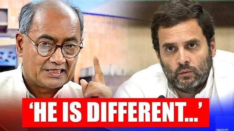 'Rahul Gandhi's different; wants to do politics differently' but even Digvijaya has advice Digvijaya Singh