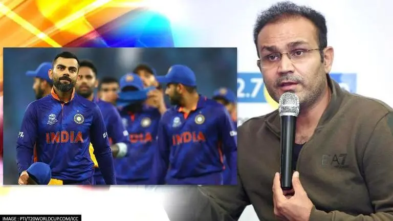 T20 World Cup | IND vs NZ: Virender Sehwag names his playing 11, leaves out Bhuvneshwar T20 World Cup